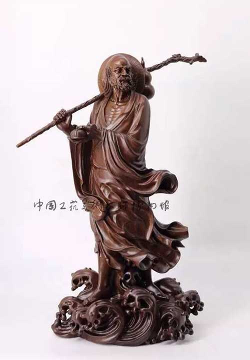 中国工艺美术大师方文桃——木雕_艺术鉴赏_刻瓷艺术网